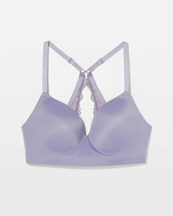 Luxe Wireless Bra with Lace Back