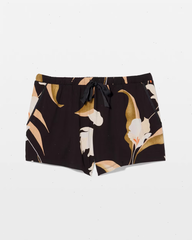 Satin Trim Pajama Short
