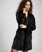 Plush Short Robe