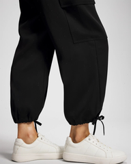 Satin Relaxed Cargo Pant