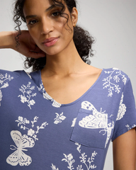 Short Sleeve Long Sleepshirt