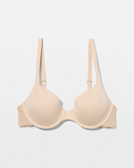 Embraceable Demi Bra with Lace Trim