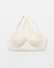 Luxe Wireless Bra with Lace Back