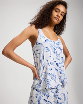 Pajama Tank With Piping