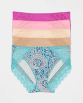 Lace High-Leg 5 Pack